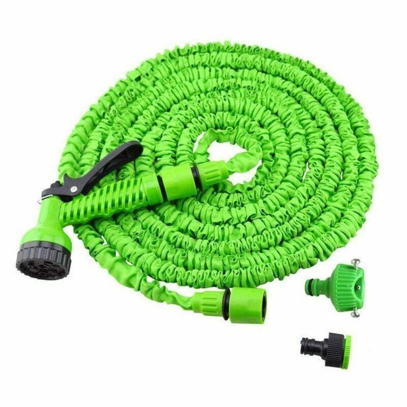 Garden Hoses Flexible Expandable Hose Plastic Telescopic Pipe Nozzle Spray Gun Watering Equipment Stretch Garten Schlauch