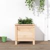 VidaXL Planter 40x40x39 Cm Solid Pine Wood 825247