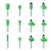 Professional Wood Carving Router Bit Kit 12pc 1/4Inch Shank For Trimming And Milling Carpentry Carving Trimming Tool