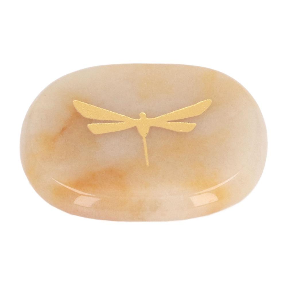Lightweight Palm Stone Smooth Flat Surface Balance Stone Hand Flatterer Massage Stone Home Office