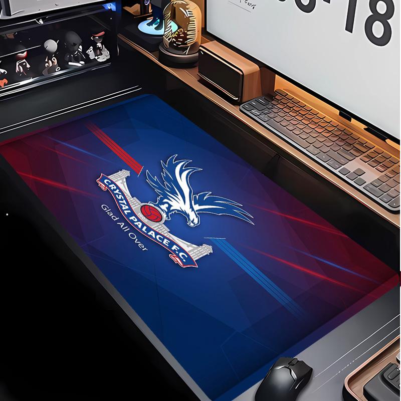 Crystal Palace Football Pattern Mouse Pad Non?Slip Rubber Base Gaming Mousepad For Desk Office Home