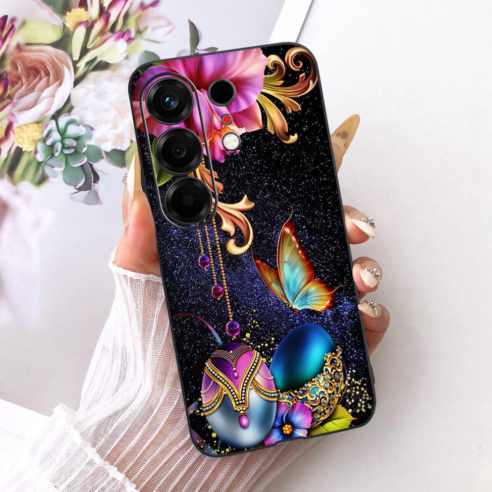 Чехол для Tecno CN5 Чехол для Tecno Camon 50 4G Модный Бабочка Милый Кот Крутой Расписной Мягкий Чехол для Телефона Для Techno Camon50 4G