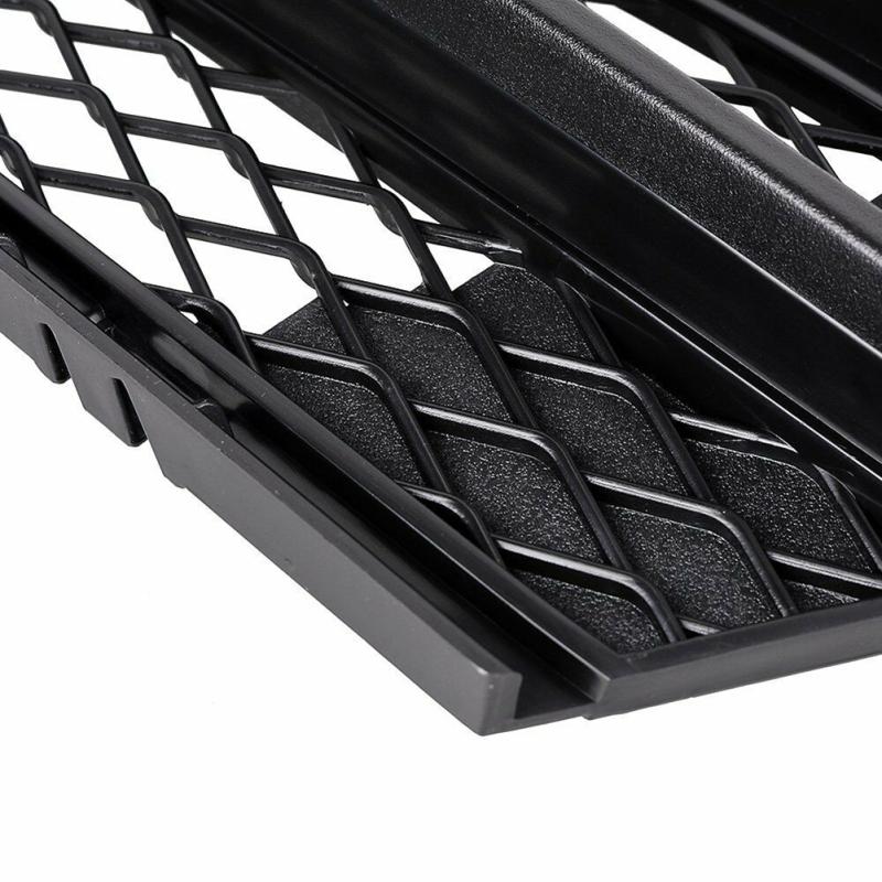 1 Pair Front Bumper Lower Fog Light Mesh Grill Left Right Compatible For 3 Series 318i 320i 325i