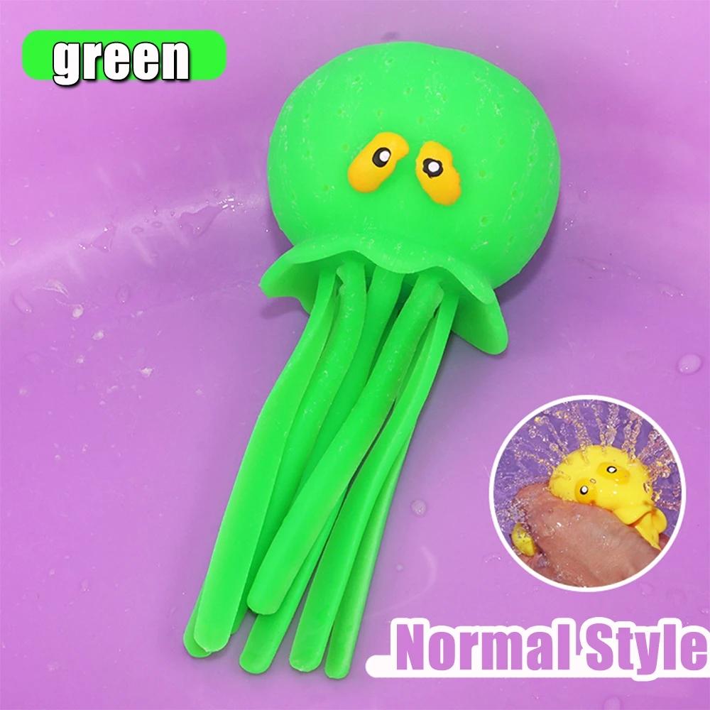 4 Colors Sponge Absorbent Octopus Baby Bath Toys Squeezing Stress Relief Toys Summer Swimming Pool Play Water Toy for Children