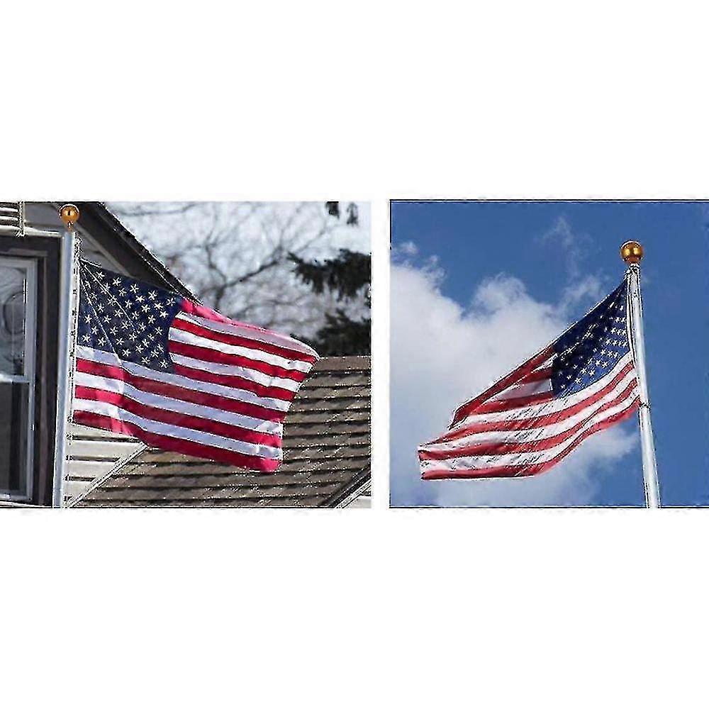 Flagpole Clip Hook, 4 Pcs Nylon Flagpole Attachment for Flags, UV Resistant Easy Install