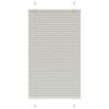 VidaXL Store Plissé Light Grey 80x150 Cm Fabric Width 79.4 Cm, Window Pleated Blind, Accordion Blind, Pleated Blind of 4015343