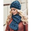 Autumn and Winter Women Warm Elasticity Cap Casual Knitted Windproof Ear Protection Caps