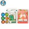 Grapefruit Scented Moisturizing Lip Balm with Dinosaur Stickers
