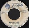 7inch Record JAH WOOSH - She Tek A Set NONE Ja-Man Records 1975 Jamaica Reggae, Ska & Dub Used