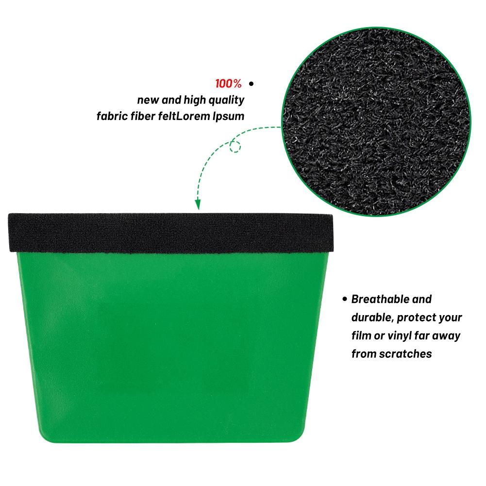 1 шт. Инструменты для нанесения виниловой пленки на автомобиль, набор скребков для тонировки наклеек на окна, автомобильный скребок для войлочных кромок