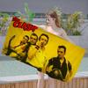 Полотенце для ванны C-Clash Band из микрофибры, мягкое, хорошо впитывающее влагу, дышащее, для девочек и детей, декоративное, с мультяшным рисунком, пляжное полотенце