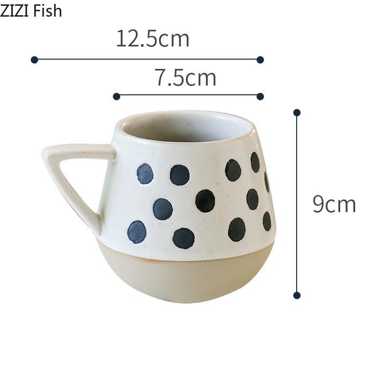 Простота Пара Кофейная чашка Послеобеденный чай Офис Керамическая чашка для воды Современный домашний завтрак Молочная чашка Креативная кружка Напиток Подарки
