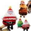 55cm Funny Christmas Series Plush Toy Santa Claus Christmas Tree Gingerbread Man Santa Hat Christmas Gift for Boys and Girls