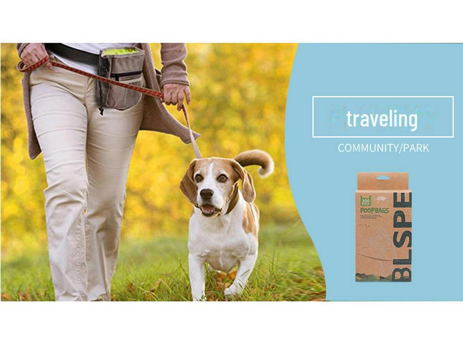 Экологичные мешки для собачьих экскрементов, портативный диспенсер для мешков для экскрементов
