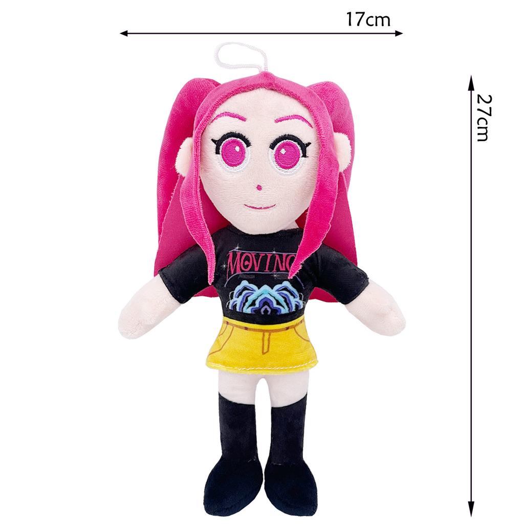 Новая трендовая плюшевая игрушка Kpop Охотники на демонов Руми Мира Зои Тигр Животное Мягкие игрушки Мальчишеская группа Аниме Фигурка Плюшевая игрушка Для фанатов Подарок