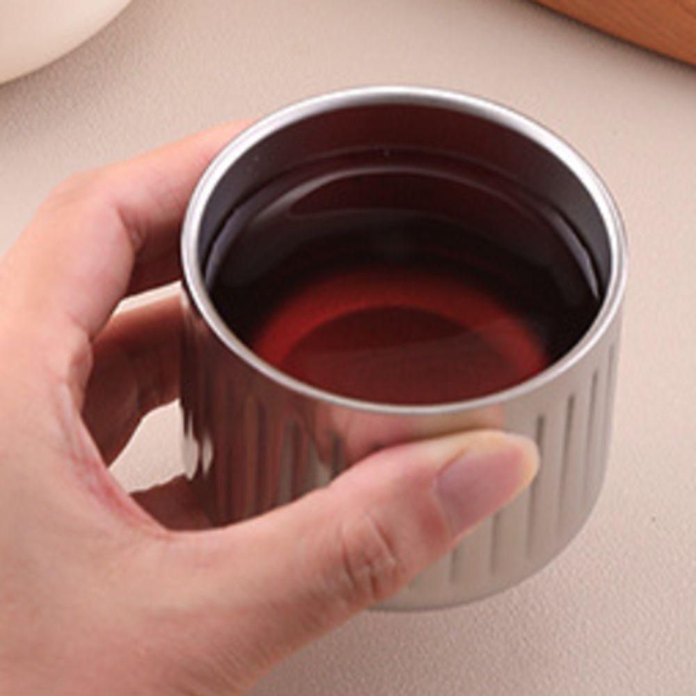 Изолированный чайник для заваривания чая с механическим дисплеем температуры и ситечком, термос-фляга из нержавеющей стали 316, герметичный