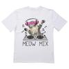 Cute Fun Cat Men's Printed Short Sleeve Summer Casual Versatile Street Atmosphere T-Shirt Cool Breathable Oversized Top