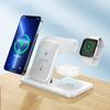 Беспроводное зарядное устройство 3 в 1 для iPhone 14 13 12 11 8 X XS XR Apple Watch 8 7 Airpods Pro, подставка для быстрой зарядки для Samsung S22 S21
