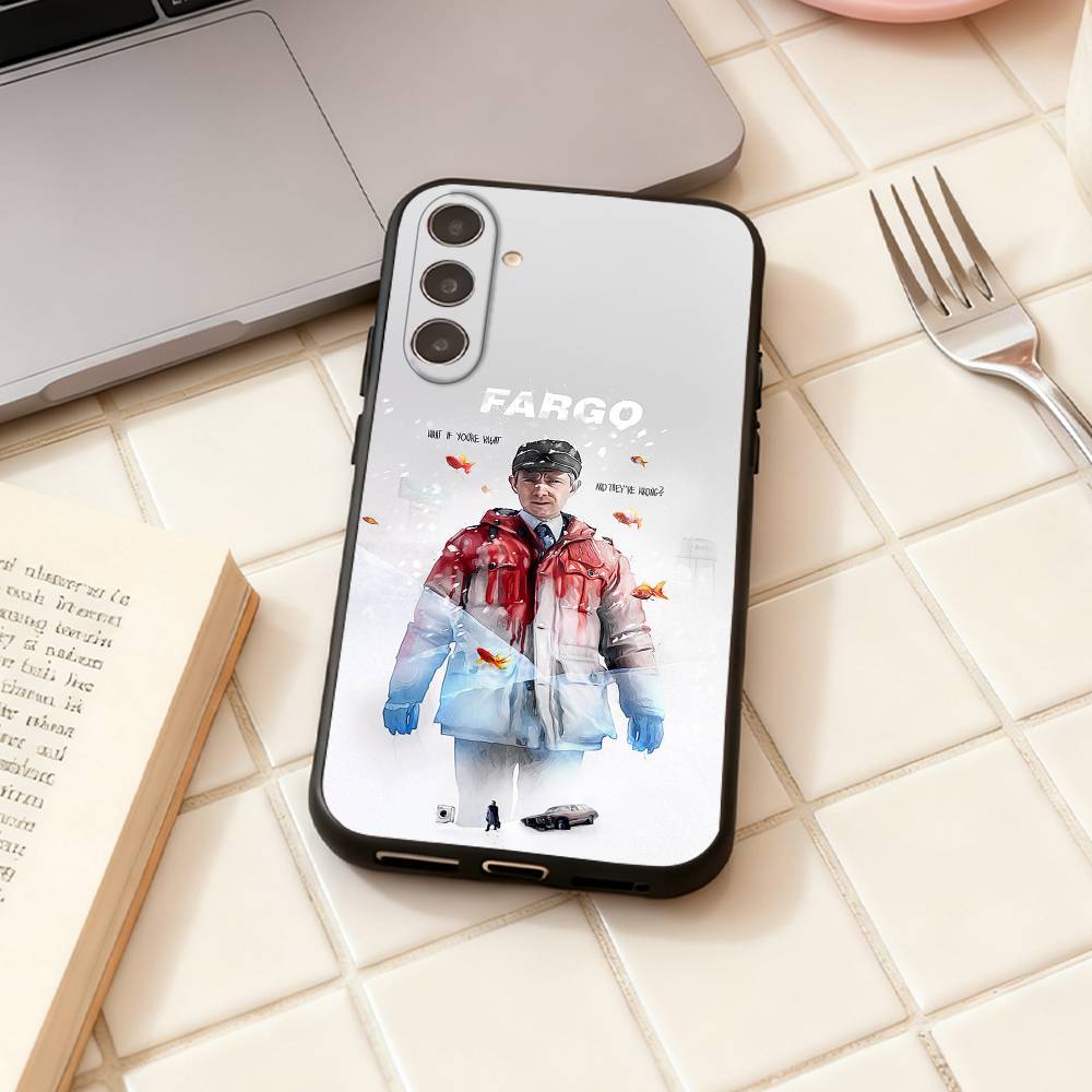 TV F-Fargo phone Case For Samsung Galaxy A73,A72,A71,A70,A53,A52,A51,Others Soft Black Shell