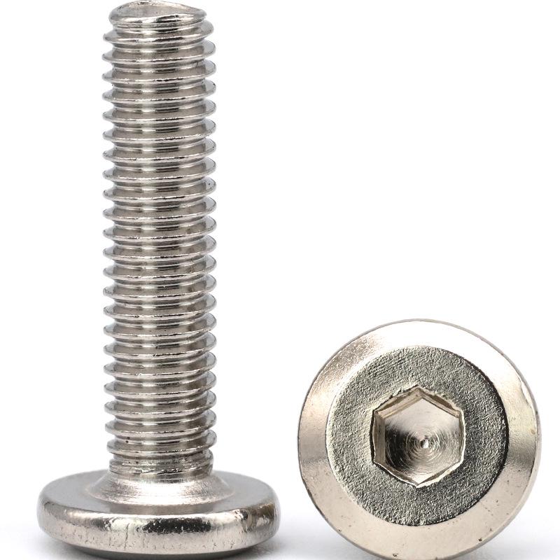 Болт с плоской шестигранной головкой и фаской, нержавеющая сталь 304, M6/M8