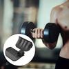 1 Pair Anti-Slip Workout Grips Men Women Hand Palm Protection Weight Lifting Dumbbell Deadlift Pull-Up Grippers Gym Training Exercise Fingerless