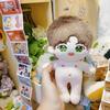 20 см Хлопковая кукла с кудрявыми волосами - Милая плюшевая игрушка Персиковый тигр, подарок для девочек