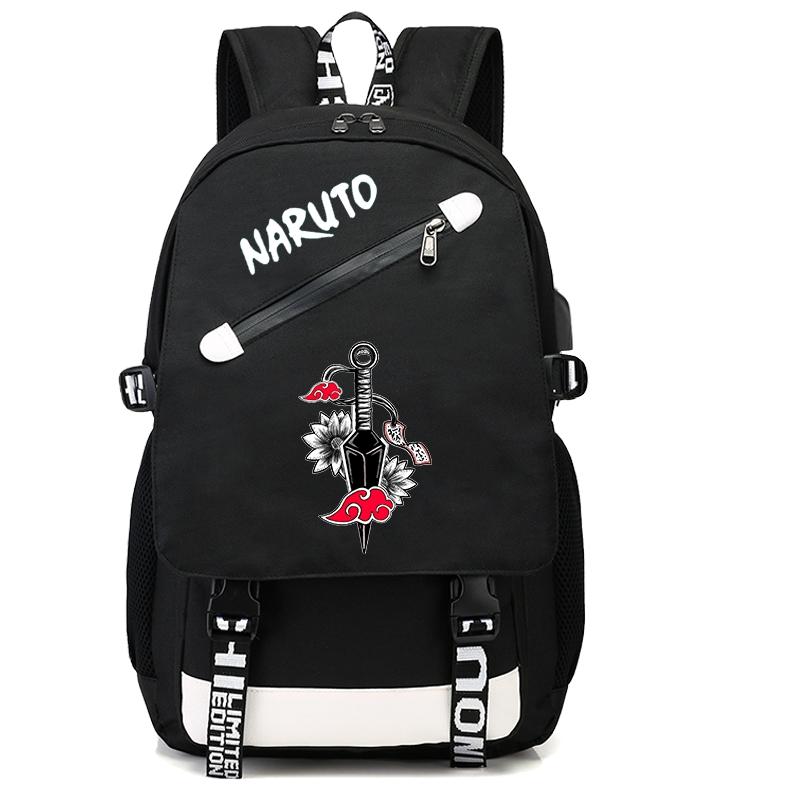 Рюкзак «Наруто» в стиле аниме, холст, сумка для книг, сумка для книг для мальчиков и девочек-подростков, сумка для книг в школу, детские подарки для мужчин и женщин, дорожная сумка для отдыха, рюкзак