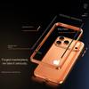 Авиационный алюминиевый сплав Рамка Бампер Чехол для телефона Для iPhone 17 16 15 14 13 Pro Max Plus Металлическая защита линз Ударопрочная крышка