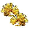 ARTEC Easy Cheer Pompoms, Gold and Silver, 14603, Perfect for Sports Days, Dance, Cheerleading, Cheerleading, Sparkling, Cheerleading, Plays, and Reci
