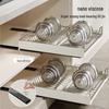 Stainless Steel Pull-out Cabinet Organizer