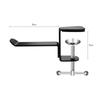 Universal Headphone Hanger Desk Mount Headset Holder Under Desk Headphones Stand Hook Aluminum Alloy