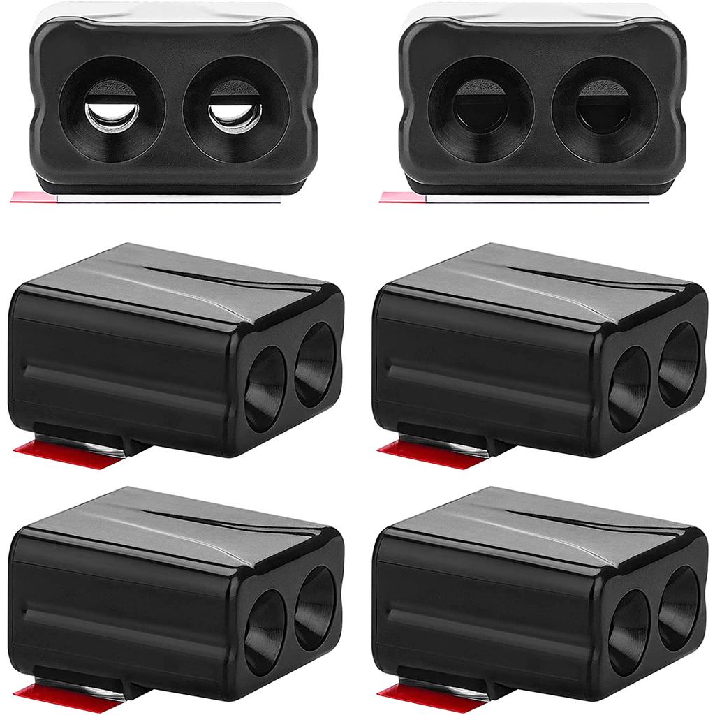 4/6 шт. Автомобильный свисток от оленей Самоклеящийся Автомобильный рожок для отпугивания оленей Предупреждающие устройства Двойная конструкция Автомобильные ультразвуковые и ветровые устройства для отпугивания оленей