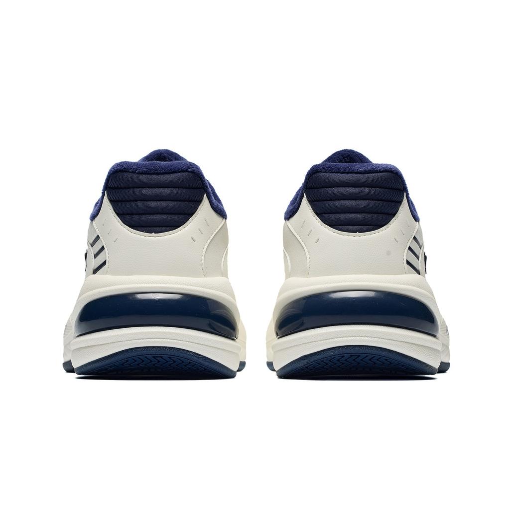 Men's Sneakers ANTA Casual Shoes Men's Low-top Ivory White/New Ink Blue