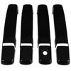 Glossy Piano Black ABS Exterior Door Handle Cover For Nissan Frontier 2005-2017