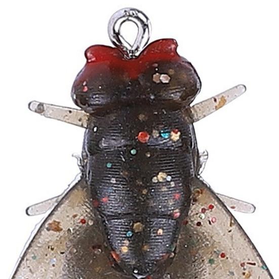 20 шт. Бионические приманки для нахлыстовой рыбалки с острым крючком, реалистичный вид, компактный дизайн, портативные искусственные приманки, поддельные приманки