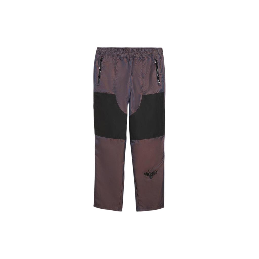 Puma Тканые повседневные удобные спортивные длинные брюки мужские низы фиолетовые 625342-01