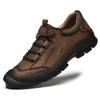 Genuine Leather Men Shoes Sneakers Outdoor Shoes Men Flats Comfortable Men Walking Hiking Shoes