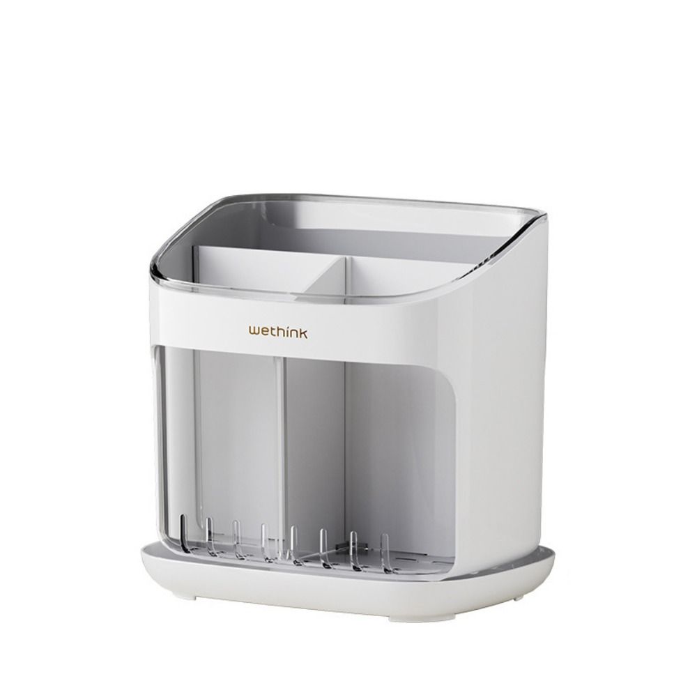 Large Capacity Chopstick Cage Plastic Cutlery Organizer Creative Chopsticks Storage Box  Kitchen