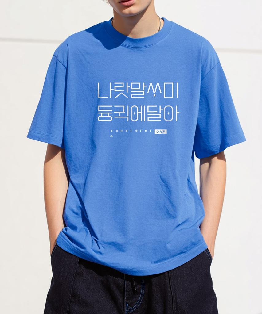 OHP Ohpxjoy Naratmalssami Semi-Oversized Short Sleeve T-Shirt (Type B)