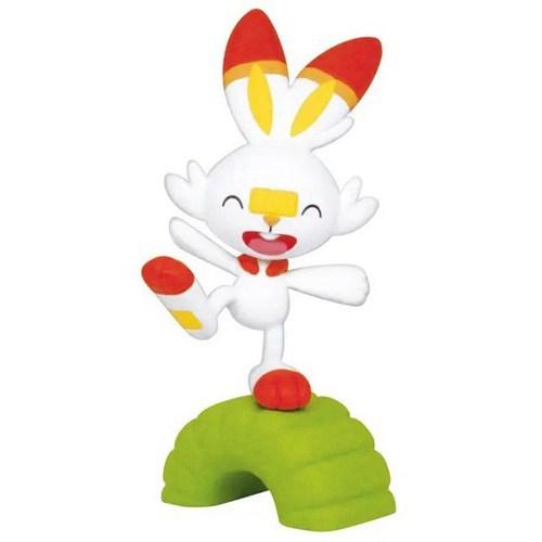 TAKARA TOMY POKEMON GACHA Tire Model Pikachu Scorbunny Marill FIGURE MODEL Gashapon Toy