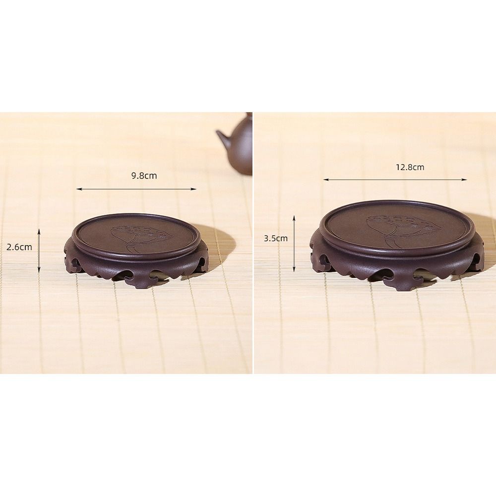 Однотонный поднос для цветочного горшка Круглая подставка для украшения аквариума Новая подставка для горшечного растения Дом