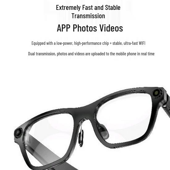 S336 Smart Bluetooth AI Glasses: Video Recording & Anti-Blue Light Protection