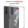 Zfold6 Drop-Proof Phone Case - Transparent Soft Cover with Airbag Corners for Zfold5/Zfold4
