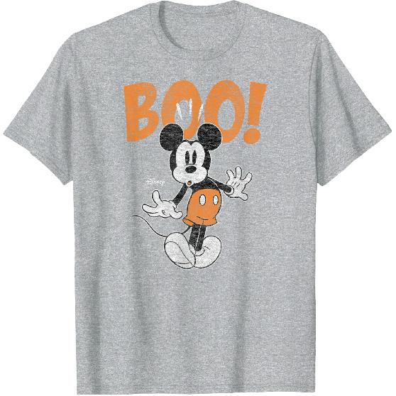 Disney - Mickey Scared Boo! T-Shirt