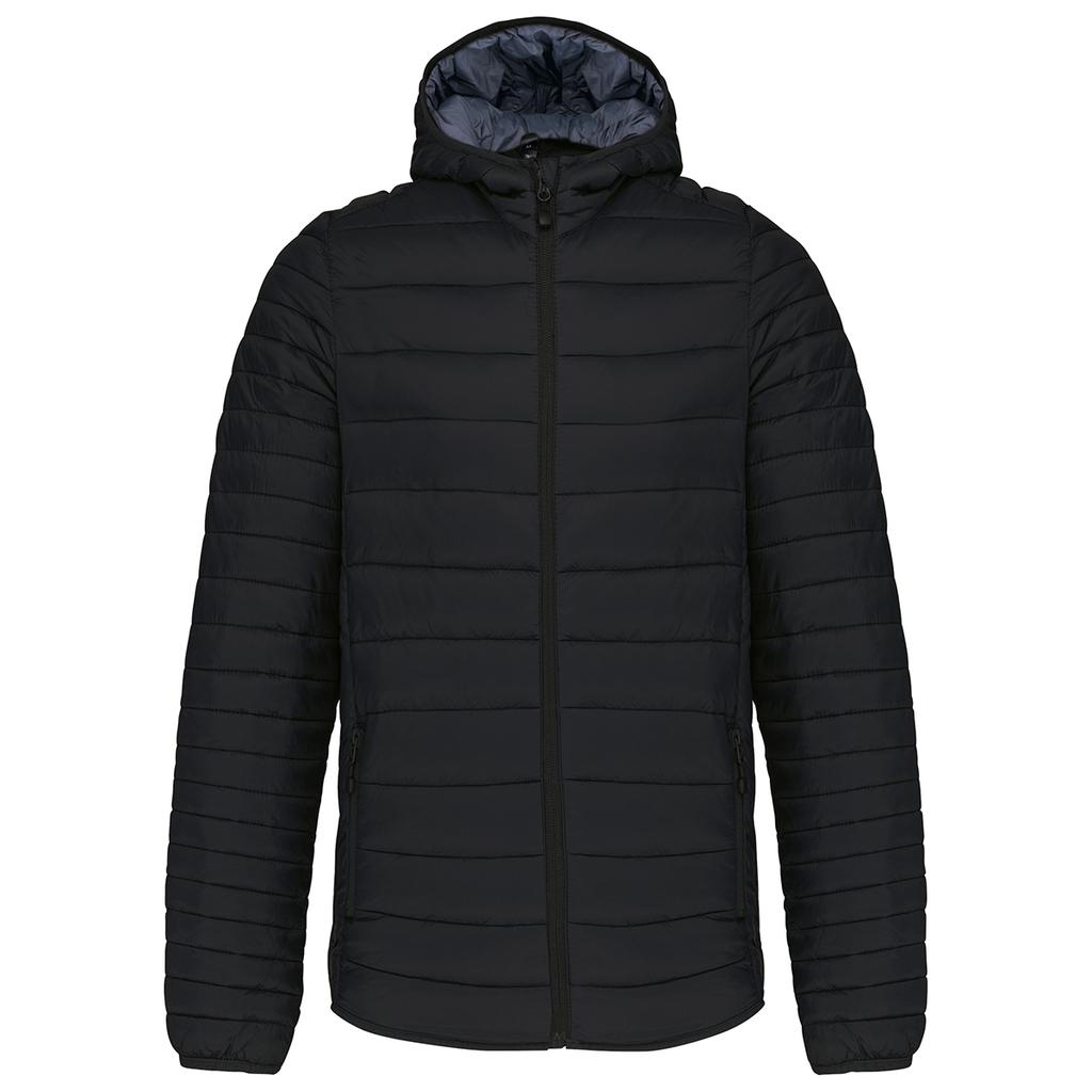 Kariban Mens Lightweight Hooded Down Jacket