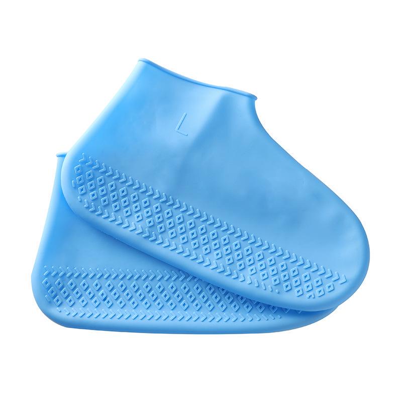 Waterproof Reusable Anti-skid Unisex Silicone Shoe Cover Rain Boots Shoes Protector Rainy Days