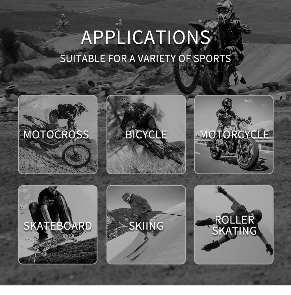 WOSAWE Профессиональное защитное снаряжение для мотоциклов, защита груди, бронежилет для мотокросса, наколенники и налокотники