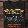 Футболка Y&T Band Japan 50th Anniversary Tour Подарок для фанатов S-5XL