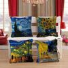 Art V-Van G-Gogh Cushion Cover Decorative Pillow Sofa Home Decor Case Pillow Cases