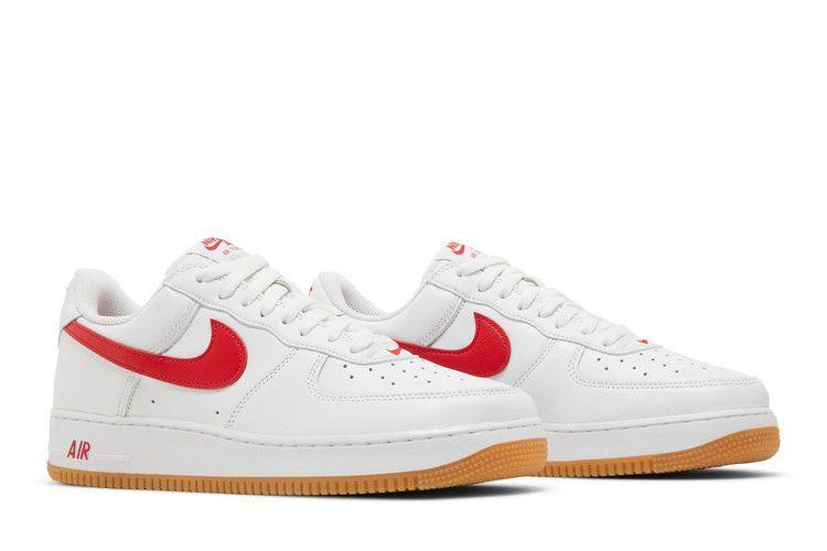 Nike Air Force 1 Low 'Color of the Month - White University Red'